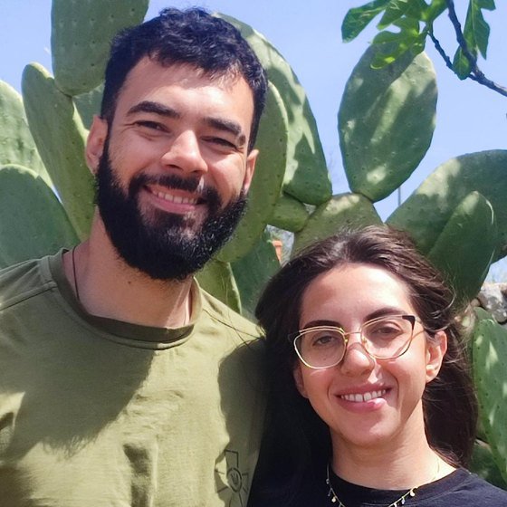 Maysa e Levi, volontari dal Brasile
